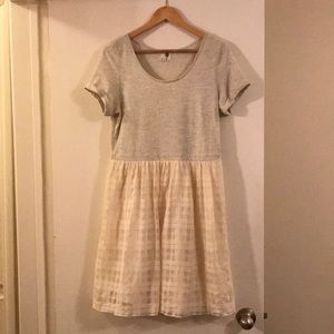 Anthropologie Little White Dress - Large